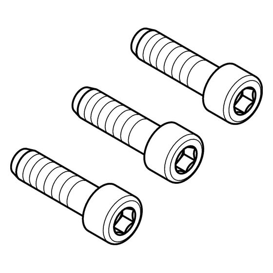 Hansgrohe Zylinderschrauben Set M10x35 DIN 912 A2, 97670000