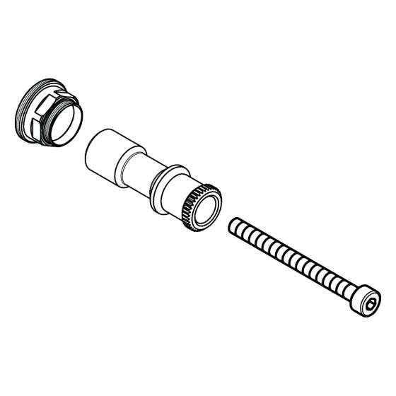 Hansgrohe Griffadapter Absperrventil, 95256000