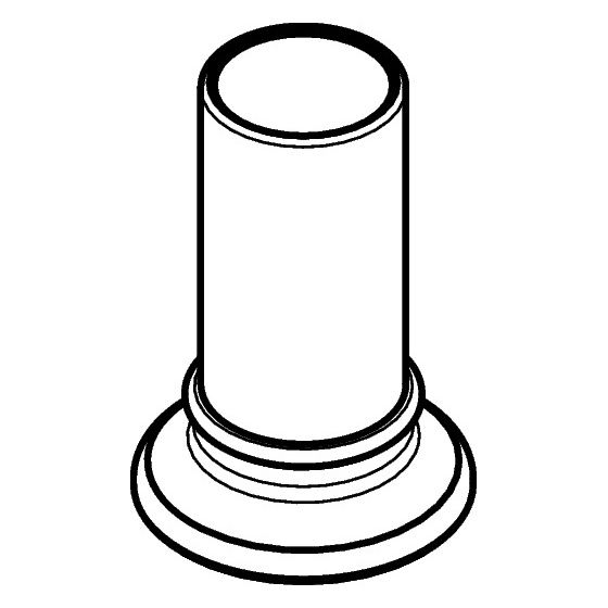 Hansgrohe AXOR Rosette für Montreux, Durchmesser 53mm, 93279830
