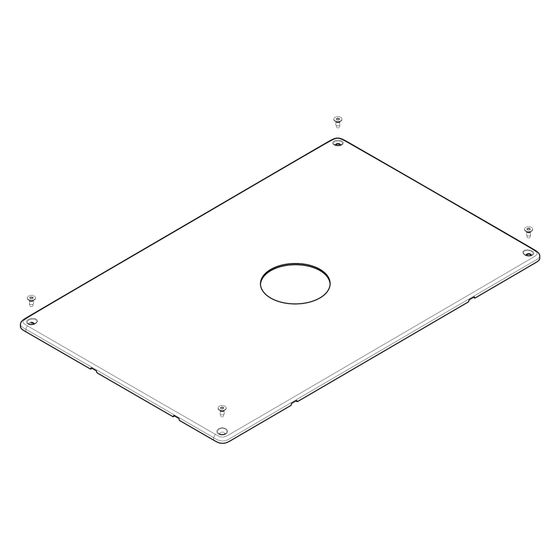 Hansgrohe Abdeckung für Kopfbrause Rainmaker Select 460 2jet, 3jet, 93393000