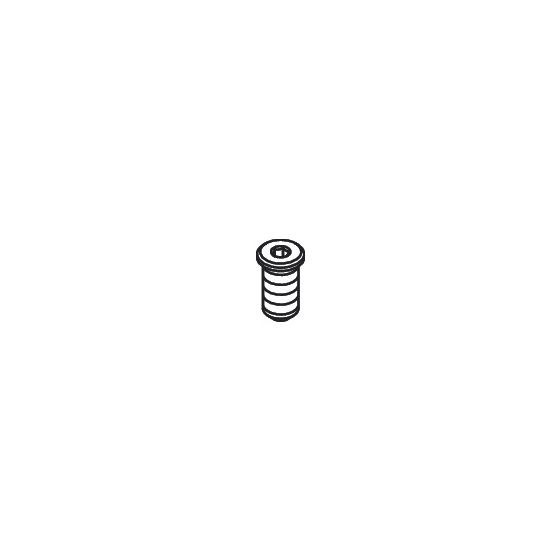 Hansgrohe Sicherungsschraube M6, Chrom, 93431000