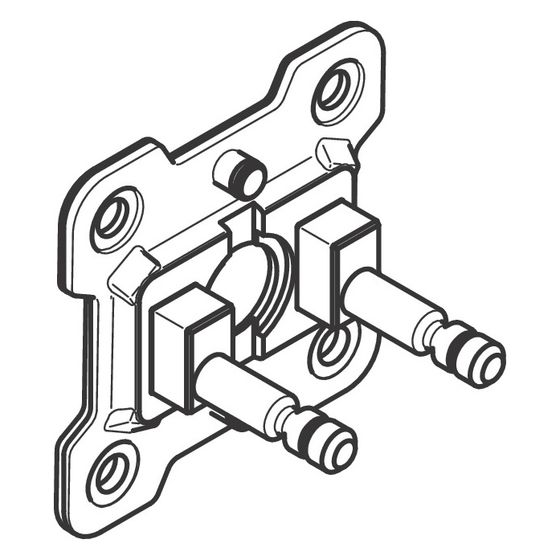 Hansgrohe Wandflansch für Kopfbrause Raindance E 300, 93441000