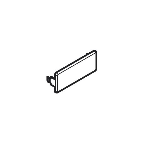 Hansgrohe Überlaufblende für Küchenspüle, Edelstahl, 93514800
