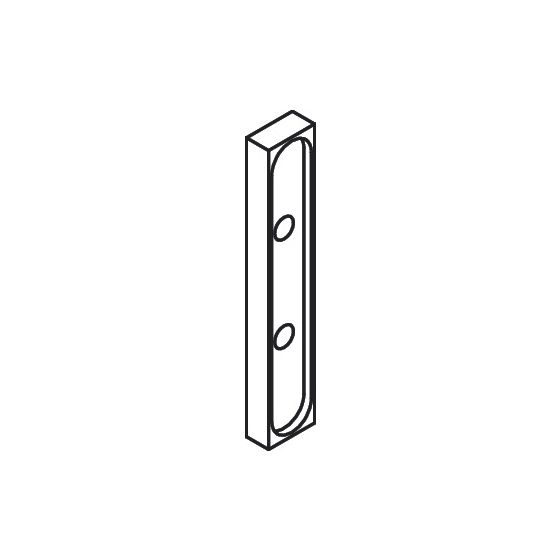 Hansgrohe Fliesenausgleichsscheibe für Rainfinity Showerpipe, Chrom, 93773000