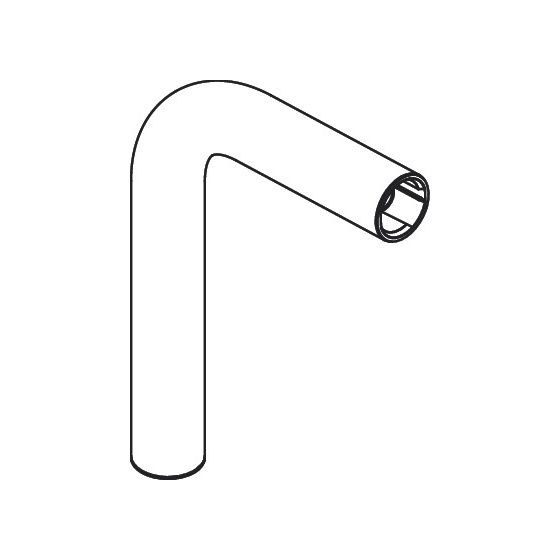 hansgrohe Aquno Select M81 Auslaufrohr Ausziehauslauf, Chrom