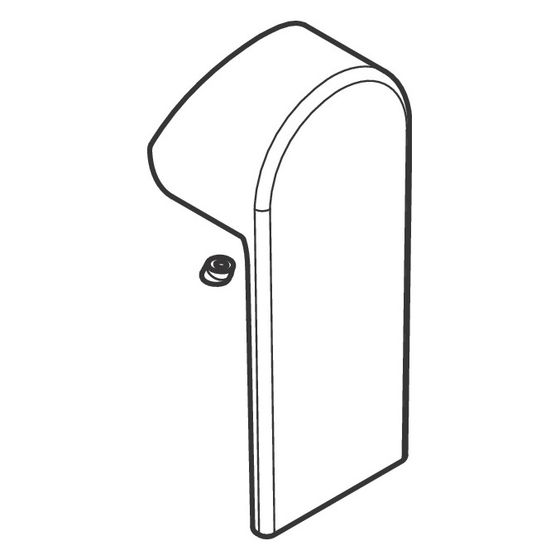 Hansgrohe Griff für Vernis Shape Waschtischmischer Unterputz, Chrom, 93712000
