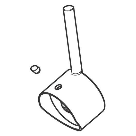 Hansgrohe Griff für Talis S2 Variarc Spültischmischer, Chrom, 95560000