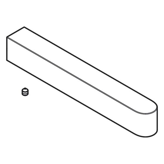Hansgrohe Auslauf 165mm für Finoris 2-Loch-Waschtischmischer, Mattschwarz, 93984670