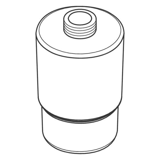 Hansgrohe Glaseinsatz für AddStoris Lotionsspender, 94167000