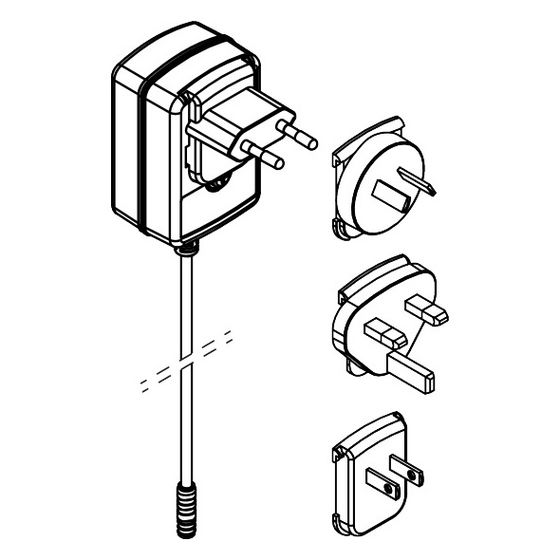 Hansgrohe Netzteil für Elektronik, 6 V, 94269000