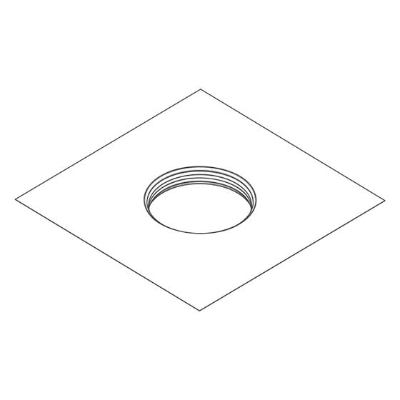 Hansgrohe Manschette, Dichtungsmembran RainDrain Spot, 94341000