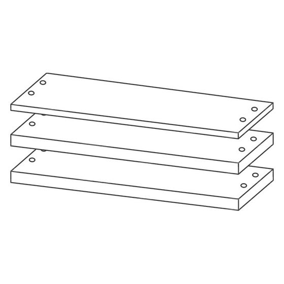 Hansgrohe Höhenausgleichsset uBox max. 50mm, 3 Stück, 94325000