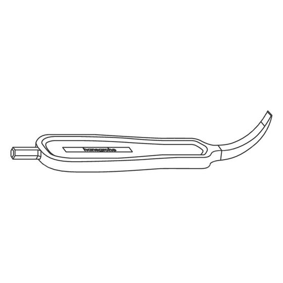 hansgrohe RainDrain Abdeckungsheber