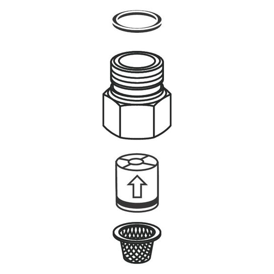 hansgrohe Rückflussverhindererpatrone DW 10