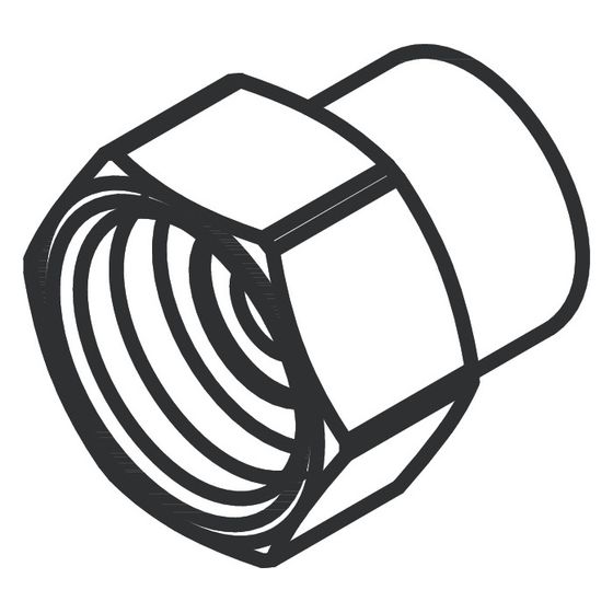 Hansgrohe Adapter für G3/8 Parker Carstick, 94710000