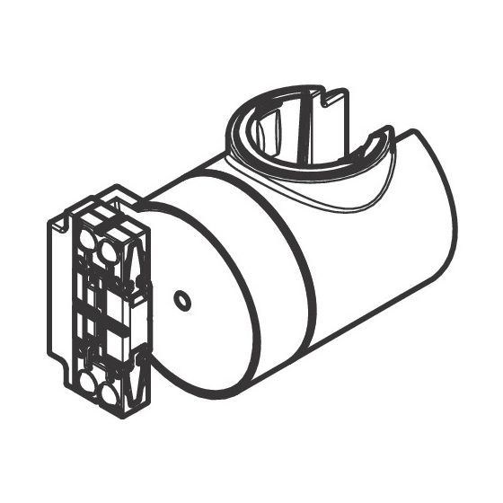 Hansgrohe Schieber Pulsify E Wandstange, Chrom, 94727000