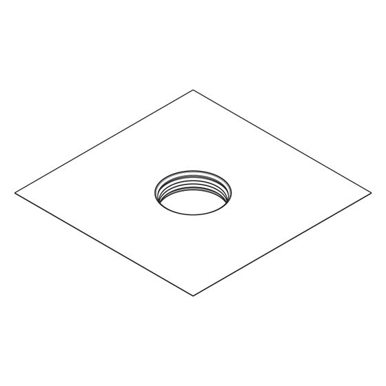Hansgrohe RainDrain Point Manschette, Dichtmembran, 94758000