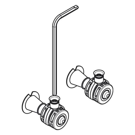Hansgrohe Wandbefestigung für EluPura WC, 94783000