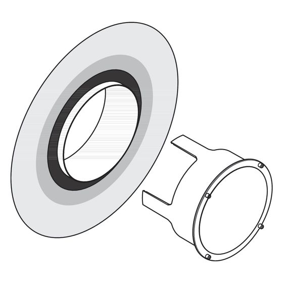 Hansgrohe Ring, Dichtmanschette, Putzkappe iBox universal 2, 94897000