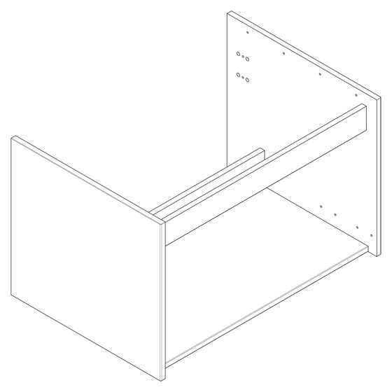 Hansgrohe Korpus Diamantgrau Matt, 87268000