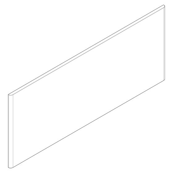 Hansgrohe Front für WXTS118 Nussbaum Dunkel, 87292000