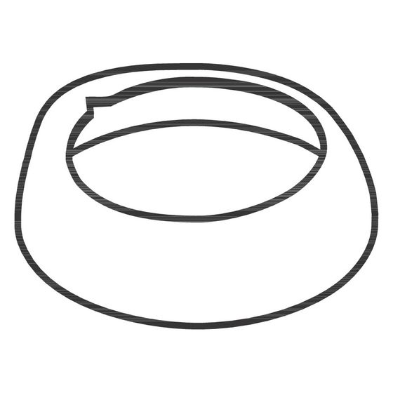 Hansgrohe AXOR Rosette für Uno Waschtischmischer Piccolo, Chrom, 96763000