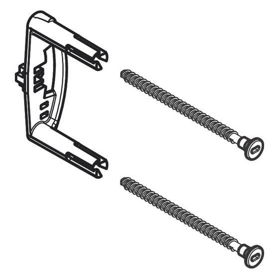 Hansgrohe Halter iBox universal inkl. Klemmschrauben für Adapter Set iBox universal 2, 87690000