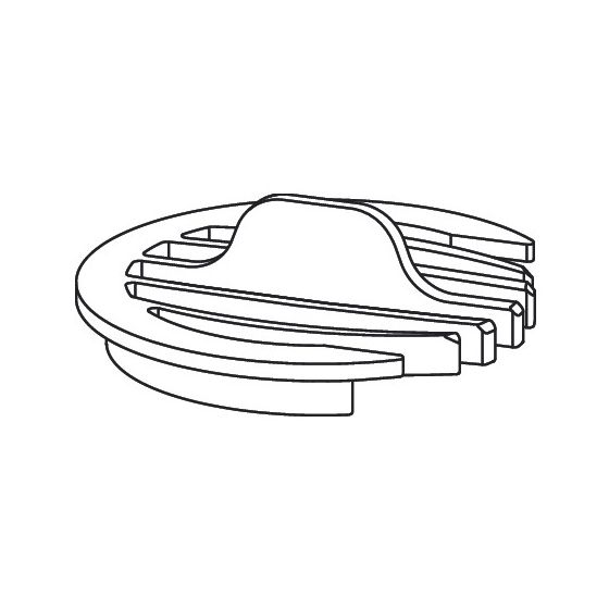 Hansgrohe Haarfangsieb für RainDrain Go, 87843000