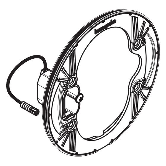 Hansgrohe Trägerrosette komplett iBox E, 96538000