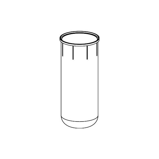 Hansgrohe Becher für WC-Bürste für XtraStoris, Chrom, 87732000