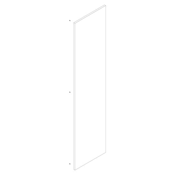 Hansgrohe Front für Xilesa 1650x400mm R/L, Sandbeige Matt, 92065780