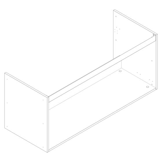 Hansgrohe Korpus für Xilesa, ein Auszug, 1180x470mm, 97078000