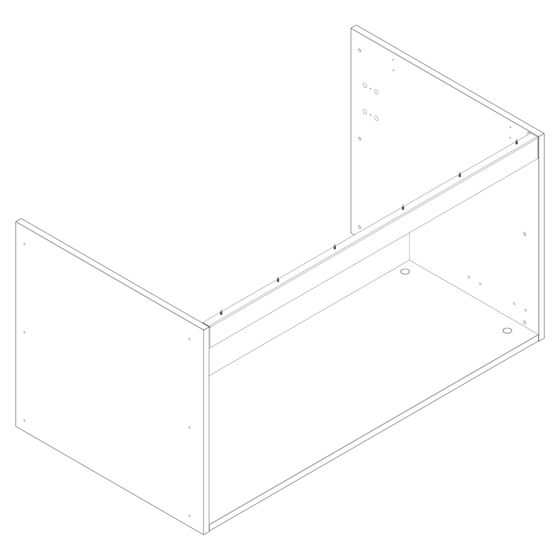 Hansgrohe Korpus für Xilesa 980x550 1AZ, 96207000