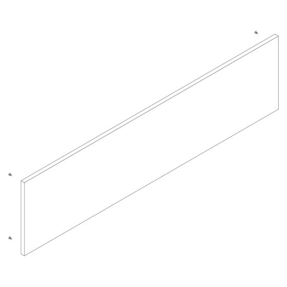 Hansgrohe Front für Xilesa 1180x295mm SilentSystem, Sandbeige Matt, 98027780