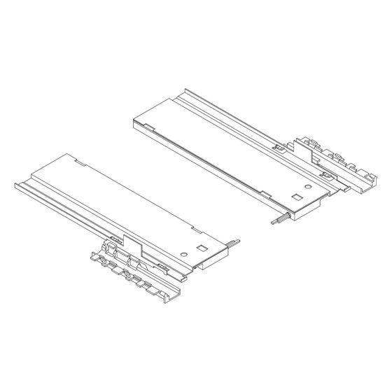 Hansgrohe Auszug-Set für Xilesa Push-To-Open, 98028000