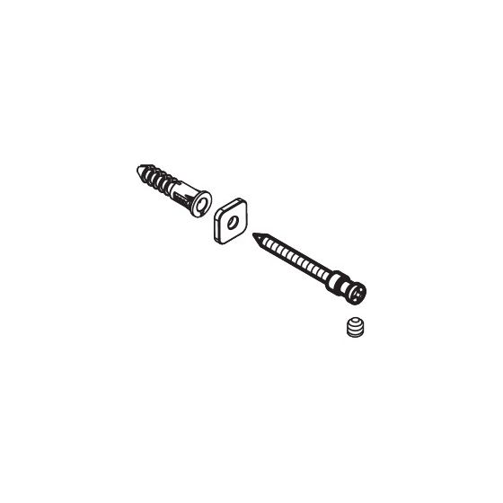 Hansgrohe Befestigungsteile Einzelhaken für AddStoris S, 85193000