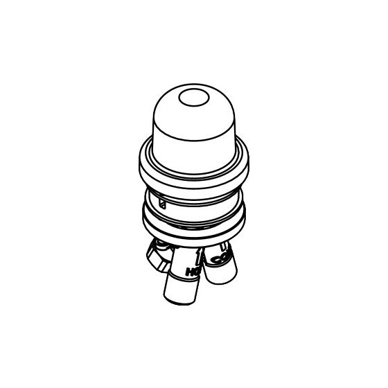Hansgrohe Ventil komplett, Chrom, 95809000