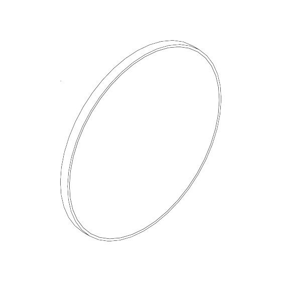Hansgrohe Spiegelglas, Fassung für Comtess, Chrom, 96042000