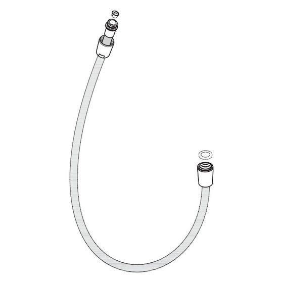 Hansgrohe Druckschlauch für Bidette 1,25 m, 92213000