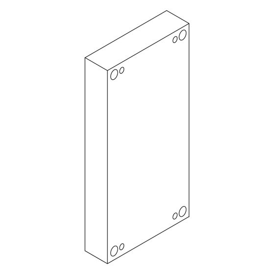 Hansgrohe Pharo Steuergerät II für Duschtempel Komfort, 29919000