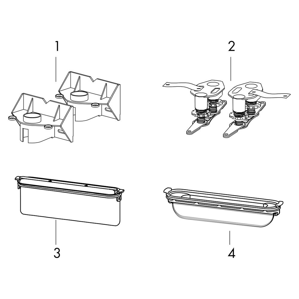 hansgrohe uBox universal Grundkörper für Duschrinnen Ablaufgehäuse für vertikale In... HANSGROHE-01002180 4059625350836 (Abb. 5)