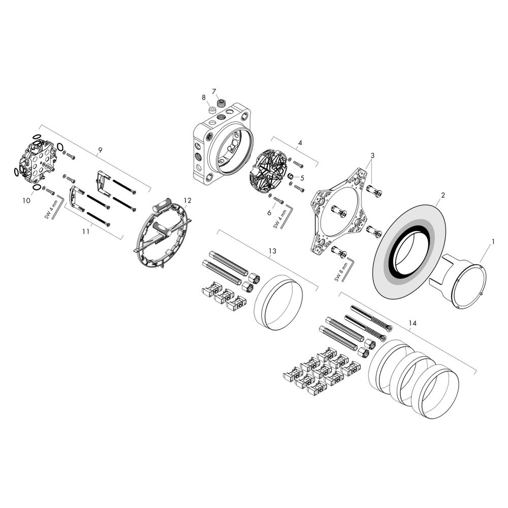 Hansgrohe AXOR iBox universal 2 Grundkörper... HANSGROHE-01400180 4059625316931 (Abb. 7)