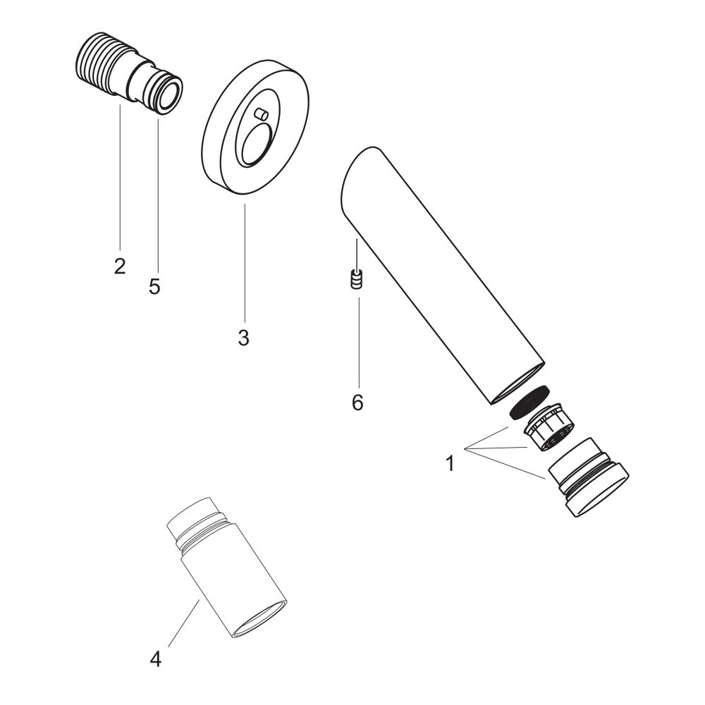 Hansgrohe AXOR Starck Wanneneinlauf, 20l/min, Chrom... HANSGROHE-10410000 4011097177939 (Abb. 2)