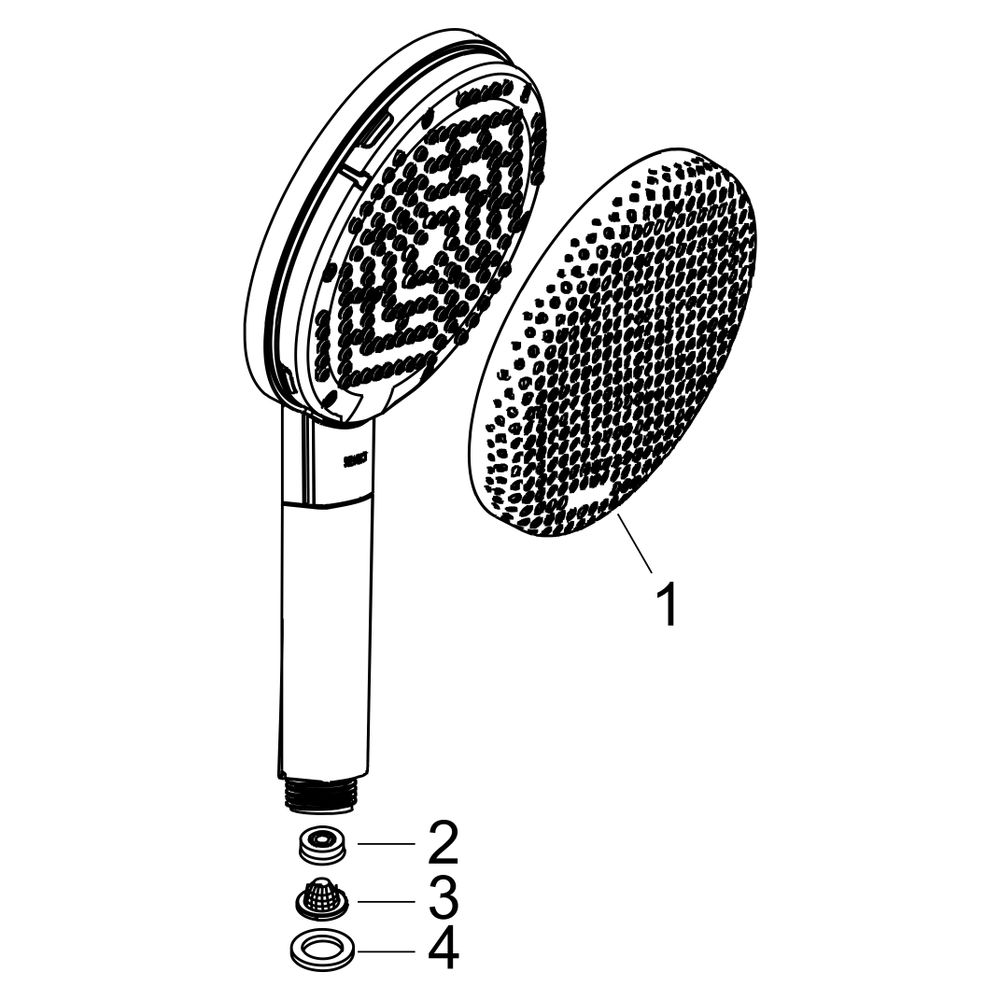 Hansgrohe Raindance Alive Select S Handbrause 125mm, 5,9l/min, 3jet EcoSmartPlus, M... HANSGROHE-24512670 4059625486825 (Abb. 5)
