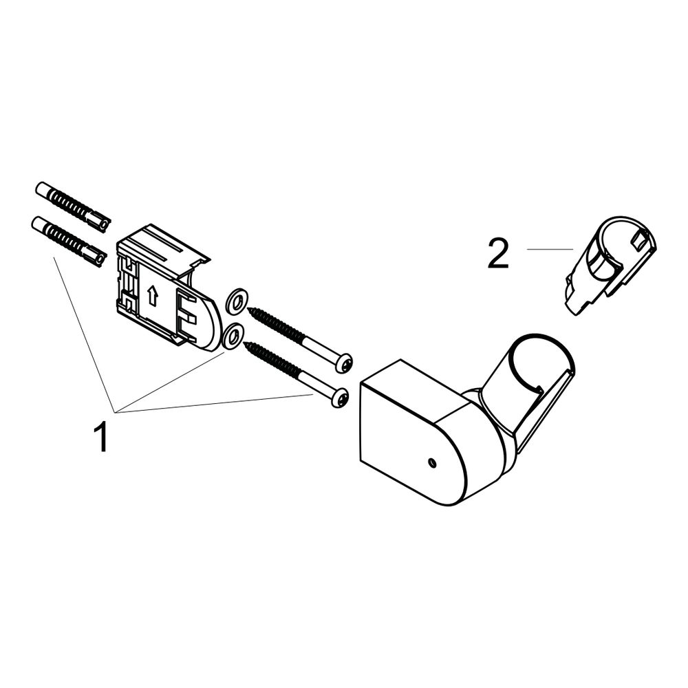 hansgrohe Porter Vario, Chrom... HANSGROHE-28328000 4011097734514 (Abb. 2)