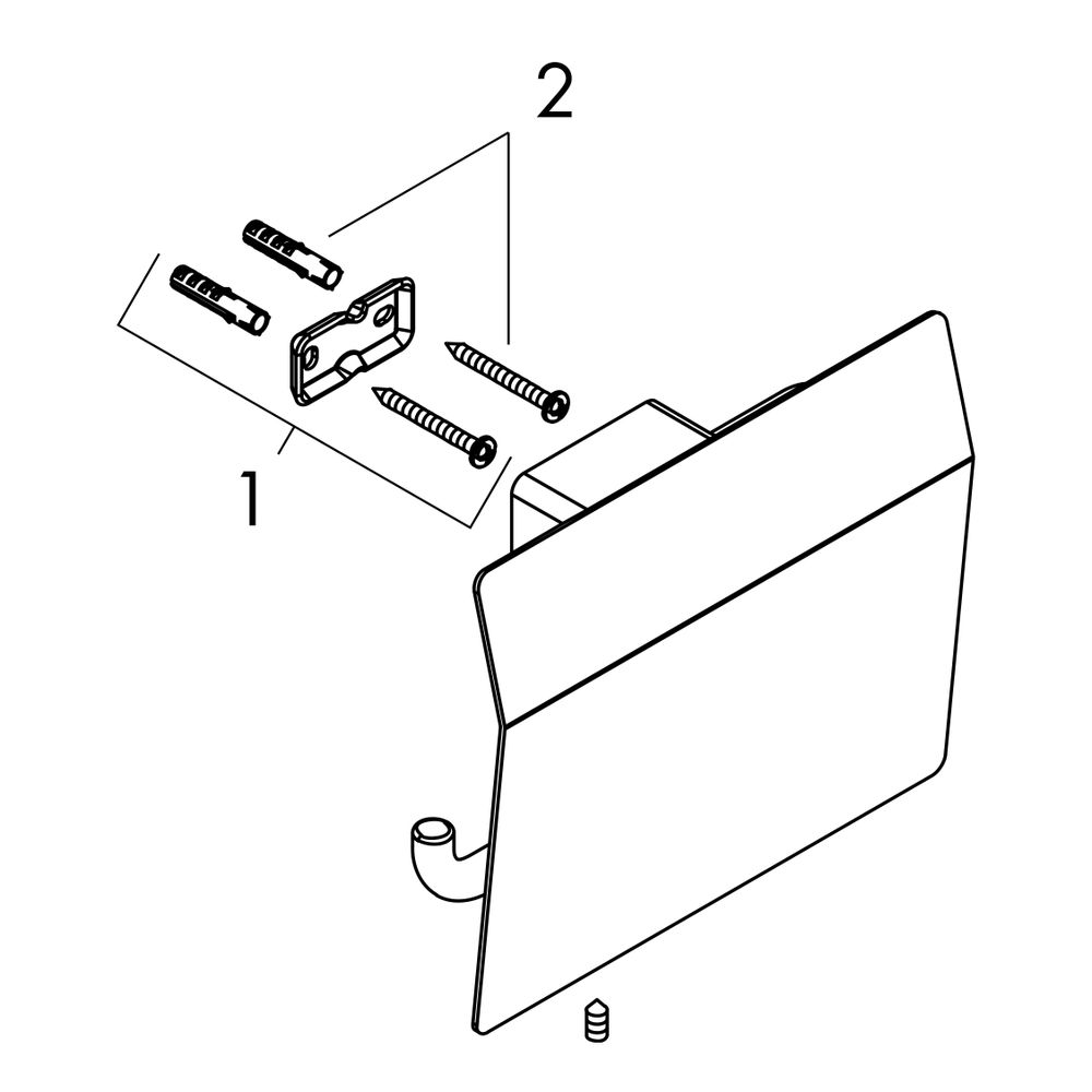 hansgrohe AddStoris Toilettenpapierhalter mit Deckel, Bronze gebürstet... HANSGROHE-41753140 4059625297001 (Abb. 2)