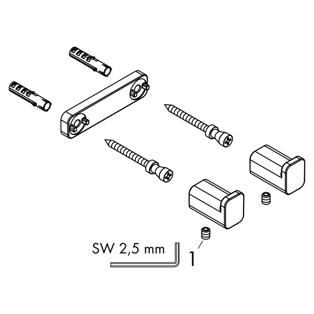 Hansgrohe AddStoris Q Handtuchhaken doppelt, Chrom... HANSGROHE-41755000 4059625297315 (Abb. 5)