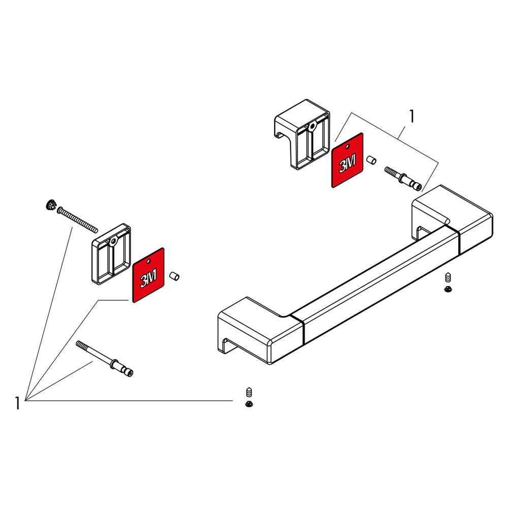 hansgrohe AddStoris Duschtürgriff, Gold poliert... HANSGROHE-41759990 4059625297209 (Abb. 4)