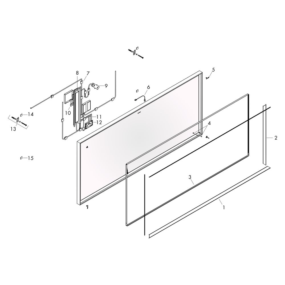 hansgrohe Xarita E Spiegel mit LED-Beleuchtung 1400x700x50mm Infrarot Sensor, Mattw... HANSGROHE-54993700 4059625463758 (Abb. 4)