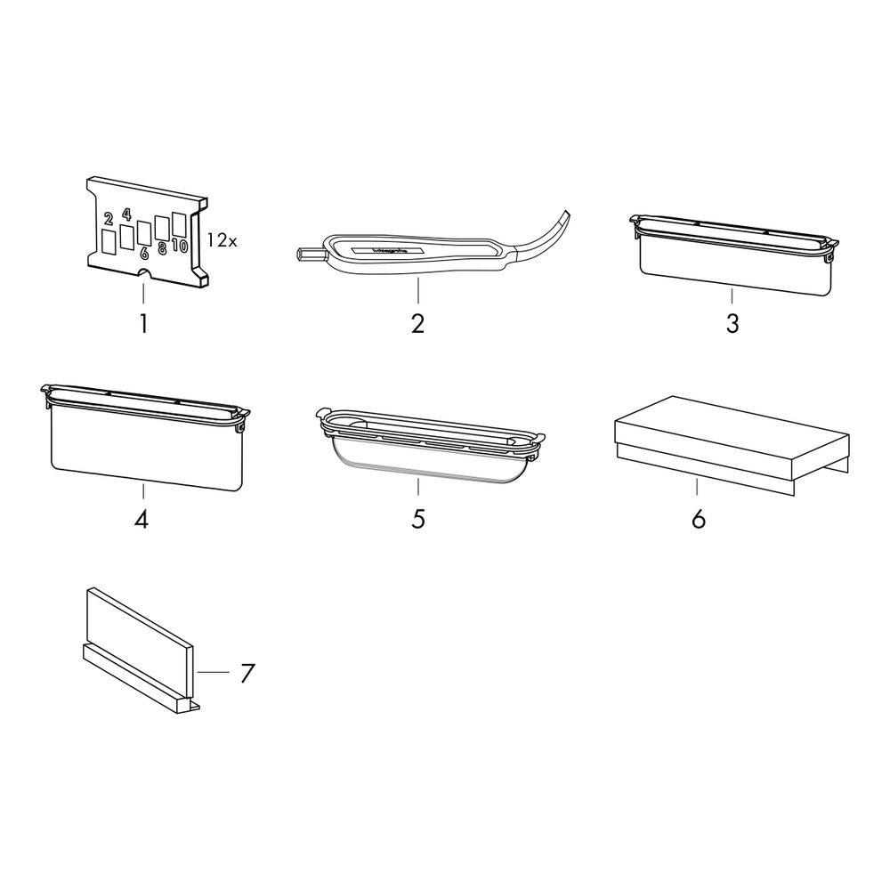 Hansgrohe RainDrain Match Fertigset Duschrinne 700mm, höhenverstellbarem Rahmen, Ma... HANSGROHE-56037700 4059625350447 (Abb. 4)